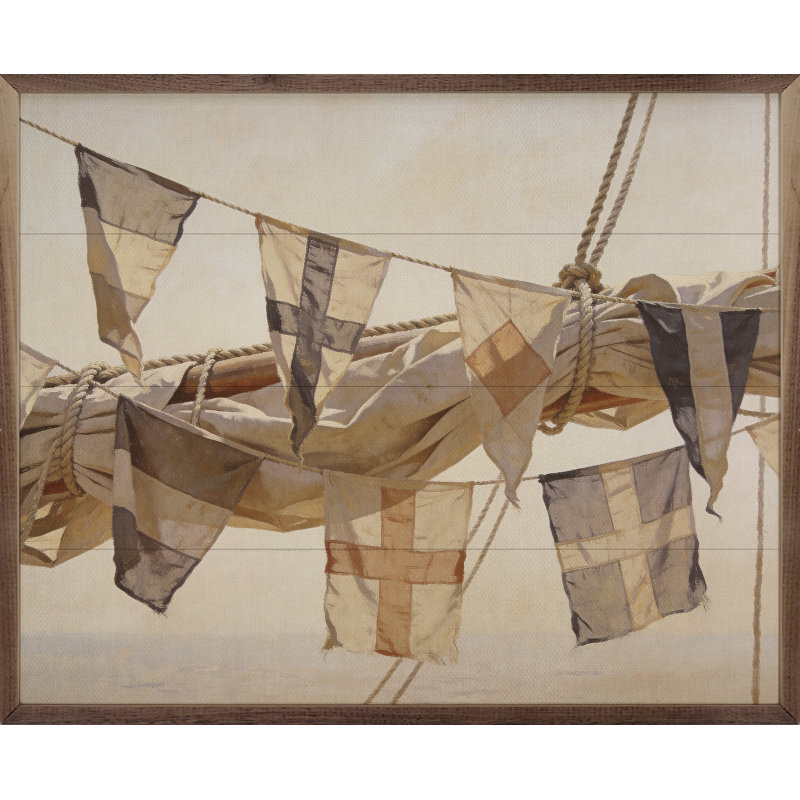 Pavillons de signalisation nautique au vent, 20x16