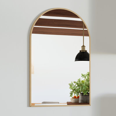 Maeve Metal Arch Wall Mirror