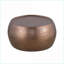 Cuivre-aluminium martelé à la main Ensemble de table de bout, conception tambour, aucun assemblage requis-1236710993