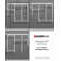 ShelfTrack 48" W - 72" W Closet System Starter Kit