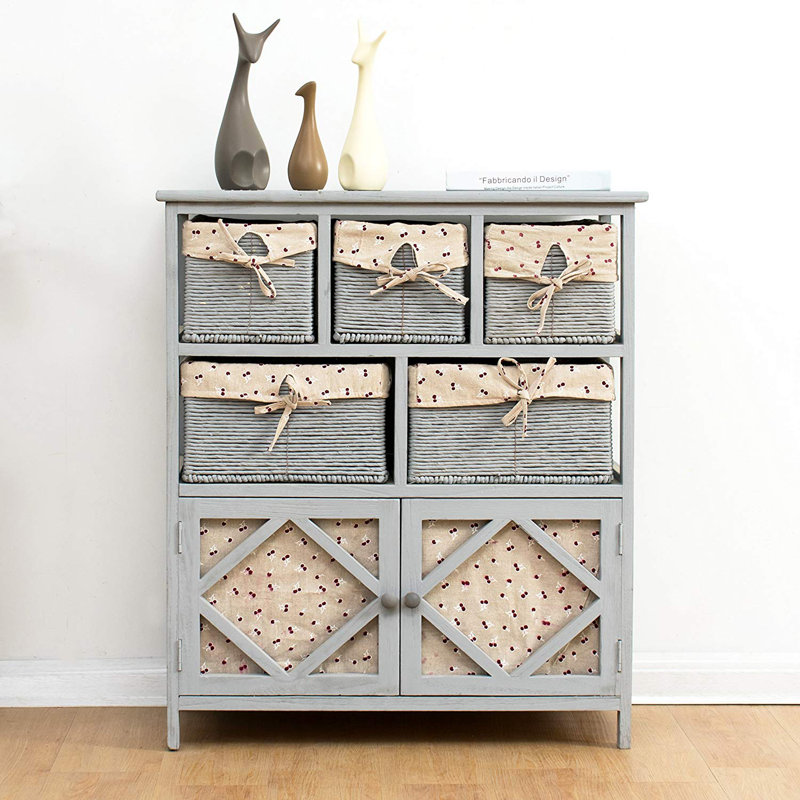 Delp 64cm Solid Wood Sideboard