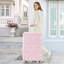 Valise à roulettes 3 pièces durable avec serrure TSA, extensible et légère pour le voyage-130173797