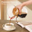 Machine à café coulée en verre borosilicaté 27 oz pour 8 oz.
