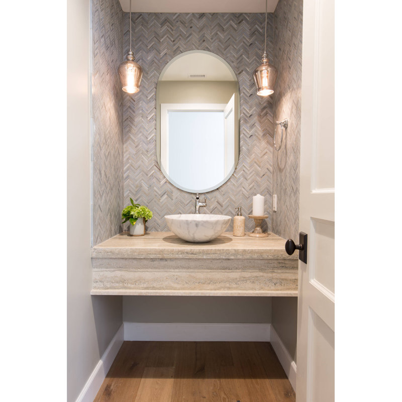 Arduina Oval Wall Mirror, 39.5" H x 23.6" W
