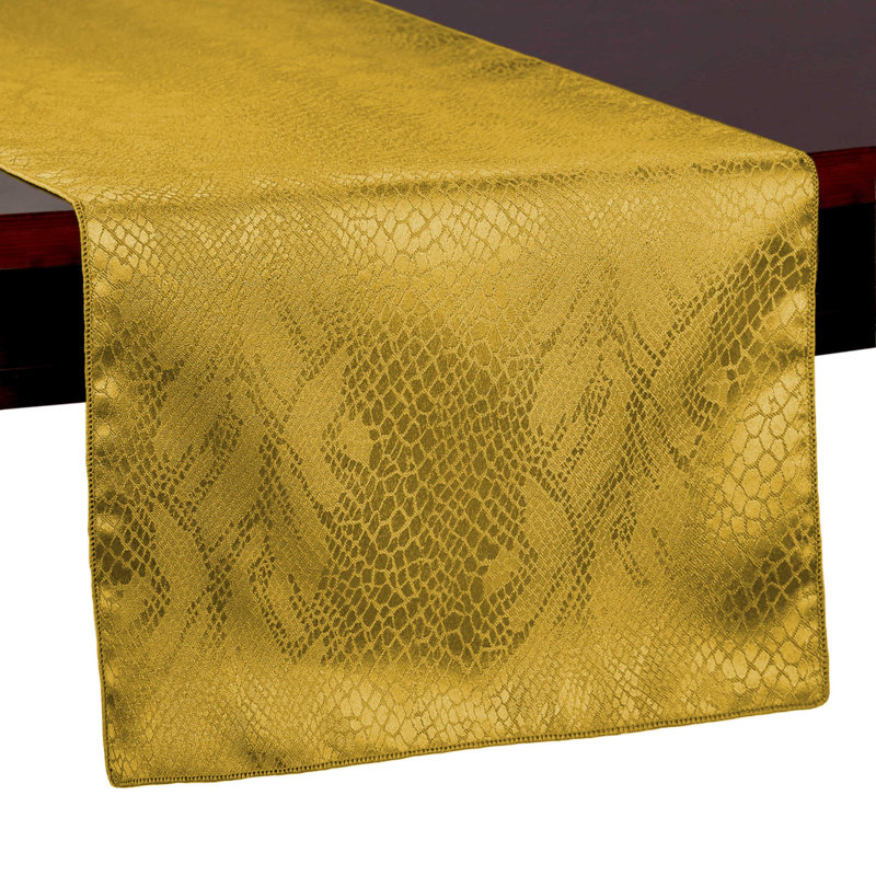 Table Runner, 108" x 14", 2, Yellow