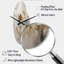 Dragonfly Delight - Horloges asymétriques en métal, horloge murale incurvée beige-104243270