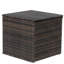 Ensemble de canapé de patio modulaire en osier avec meubles de rangement (canapé de patio)