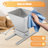 Manual Stainless Grain Grinder with 2 Rollers