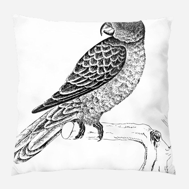 Coussin décoratif animal Amanda, Microsuède, Intérieur