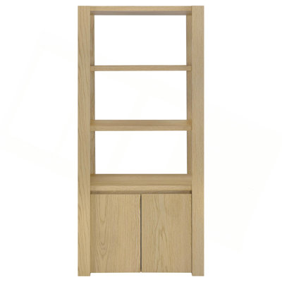 Susac 3-shelf Media Tower Tall Pier Cabinet