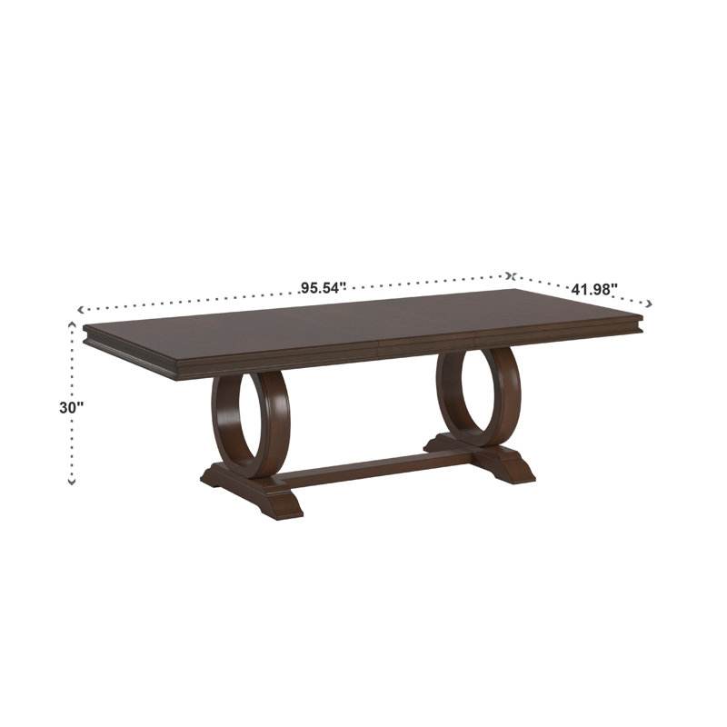 Lydon Extendable Cherry Dining Table