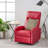 Suai Faux Leather Recliner-1369591857