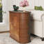 Table de bout avec station de charge et tiroirs, aucun assemblage requis, parfaite pour le salon et la chambre à coucher-552464776