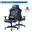 Blue Elephant Adjustable Reclining Faux Leather Swiveling PC & Racing Game Chair-193090874