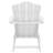 HDPE Patio Folding Adirondack Chair