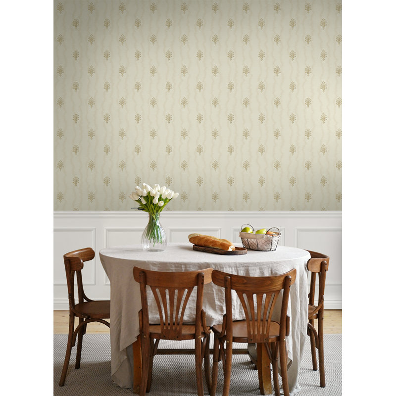 Papier peint non collé Seabrook Designs, Tanné