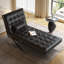 Chaise convertible 29,52 po 3-en-1 avec pieds en métal de style X, conception compacte pour appartements, études ou véhicules récréatifs-2002511409