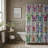 Iyeisha Patchwork Shower Curtain-1015338915