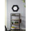 Miroir hexagonal 18,5 "x 18,5" avec cadre en bois massif-845249998
