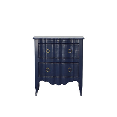 Commode d'appoint 2 tiroirs Lanora