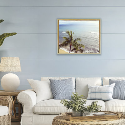 Cadre flottant Happy Soul Palm Coast, design par Natalie Carpentieri