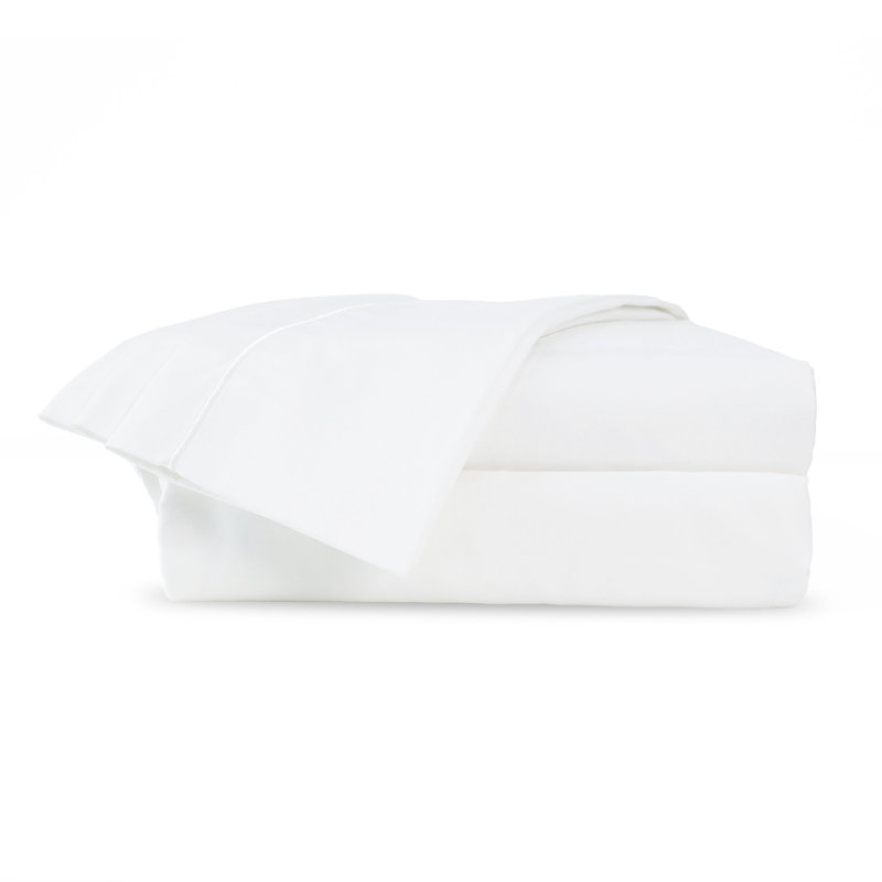 Supima 100% Cotton Standard Sheet Set, Bright White, King Sheet Set with 2 Pillowcases