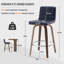 Mariea Upholstered Swivel Counter & Bar Stool-710368772-711483018