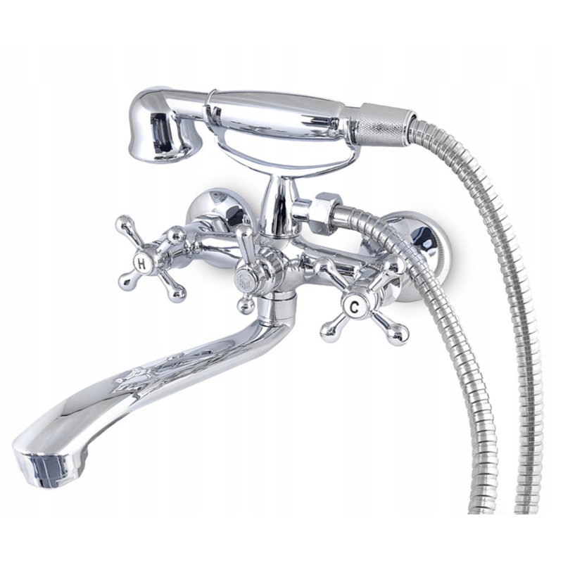 Capuano Wall Bath Shower Mixer Bath Filler