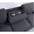 Dark Grey Pull Out Sofa Bed