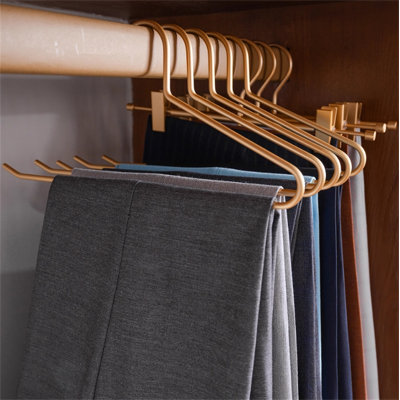 Swan-Neck Non-Slip Pants Hanger