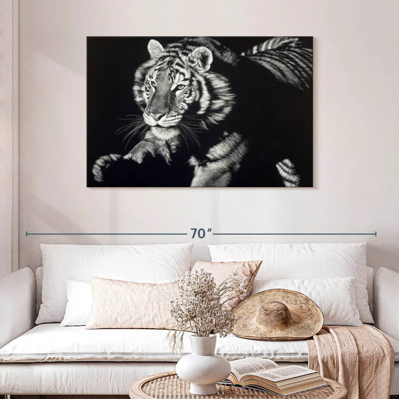 Eyes Burning Bright, 30" H x 45" W