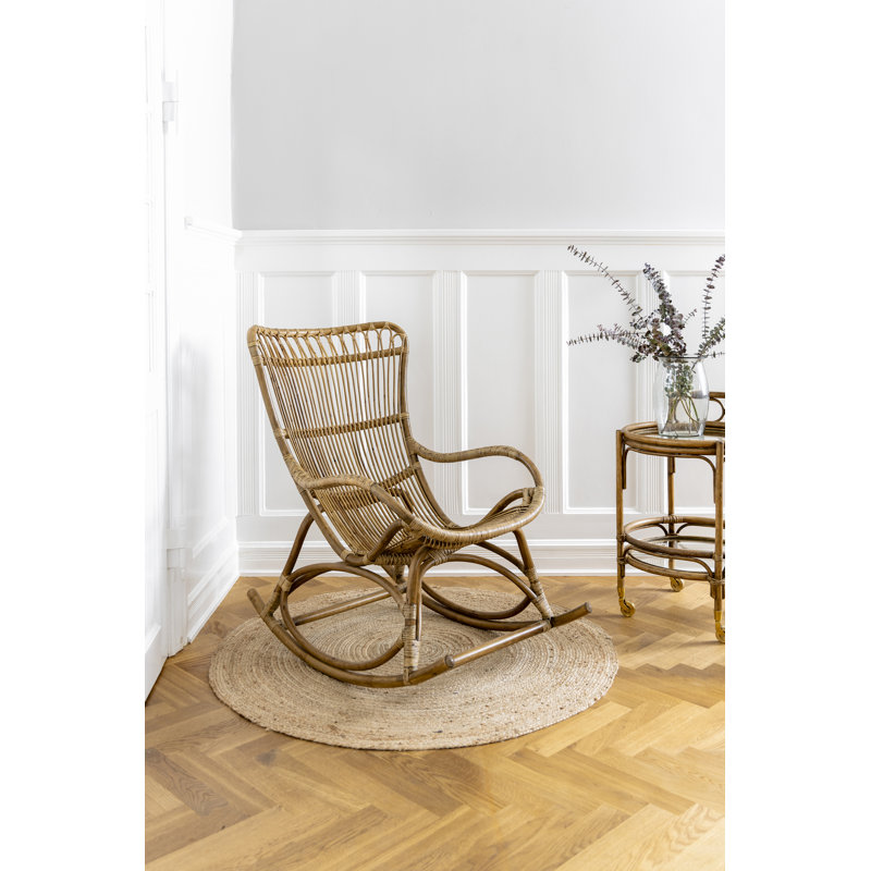 Chaise berçante Monet, Beige, Antique