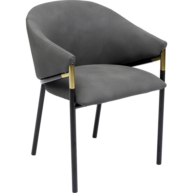 Chair with Armrest Boulevard (2/Set)