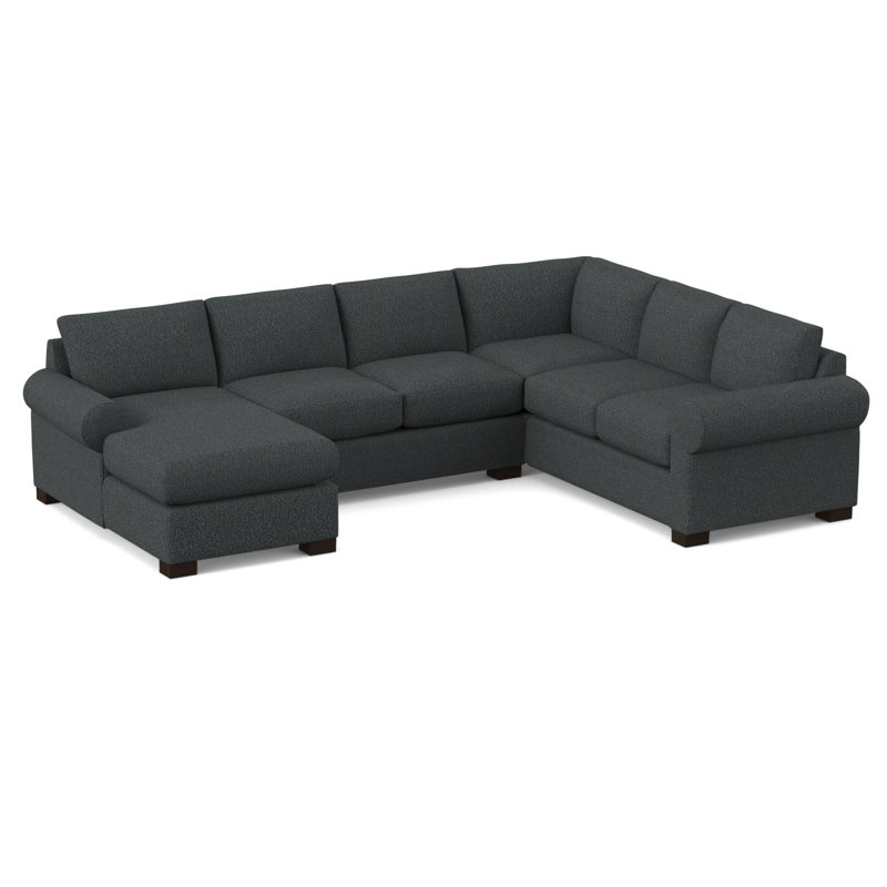 140" Wide Right Hand Facing Corner Sectional, Connelly Crow