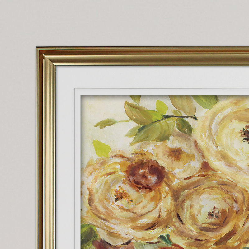 " Sunkissed ", Gold, 28" H x 38" W x 1.5" D