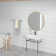 Kichae 17'' Ceramic Rectangular Bathroom Sink with Overflow