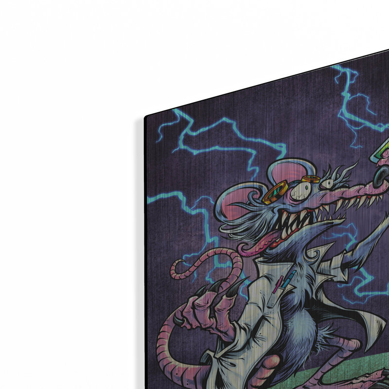 «Lab Rat Vapor Lab Mascot» par Flyland Designs, H 16 po x l 12 po