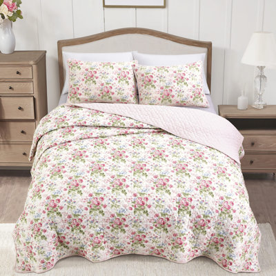 Ensemble de courtepointe réversible Laura Ashley