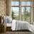 Striped Channel Velvet Quilt Set-106369223-106369218