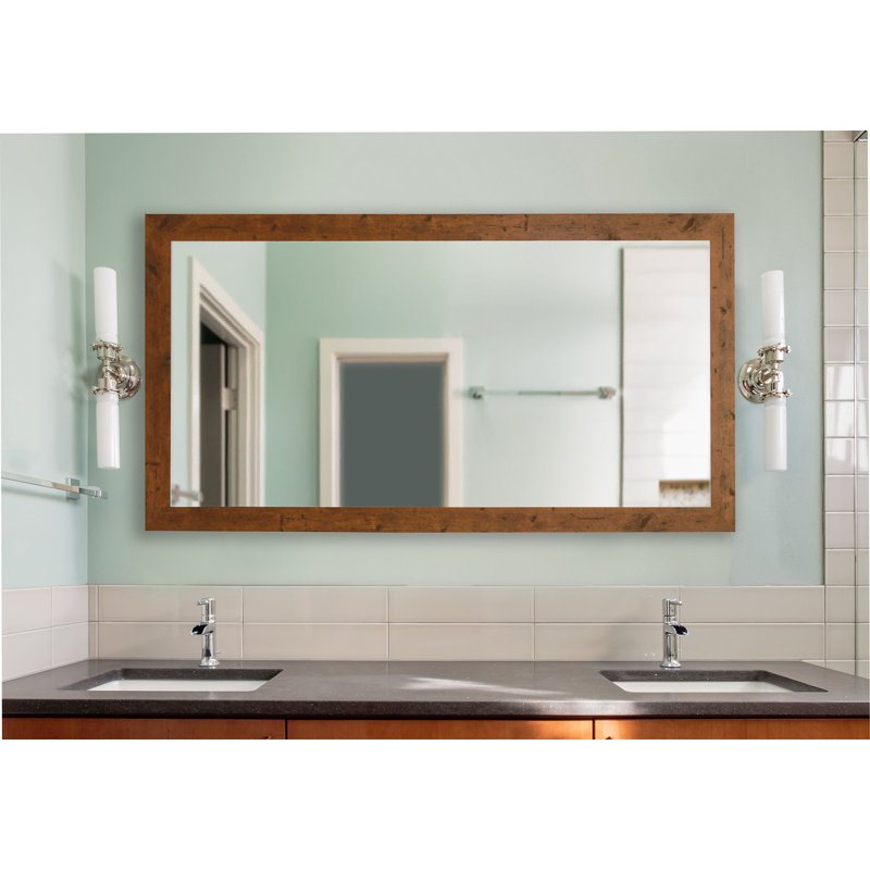 Miroir d'appoint rustique vieilli, H 78 po x l 39 po
