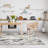 Marble Abstract Swirl Area Rug-778009238