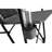 Portable High Back Heavy Duty Lawn Chair With 250lbs Support, Collapsible Cup Holder, Grey, Breathable And Comfortable For Outdoor Use Supporting 250lbs, Weather - , Suitable Camping Garden-1784458717