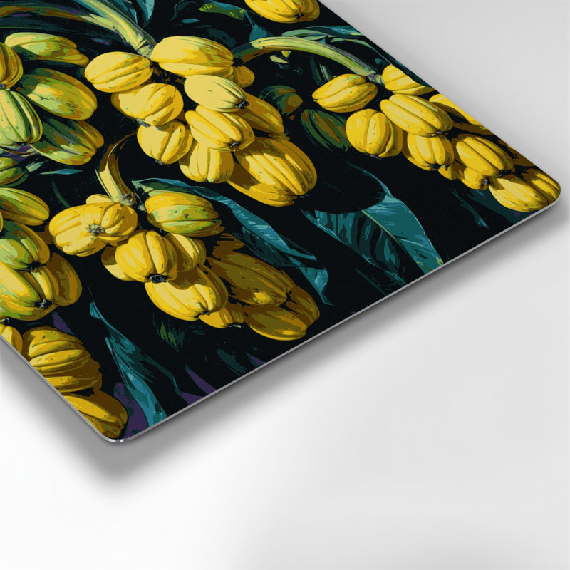 Art mural en métal Fruit Plantain, H 32 po x l 32 po