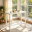 Metal Base Dining Table-1564658310