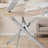 Rectangular Tempered Glass Dining Table with Iron Frame (59.06")