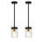 Levona 1 - Light Medium 5.1" Wide Cylinder Hammered Glass Kitchen Island Pendant-2018354488
