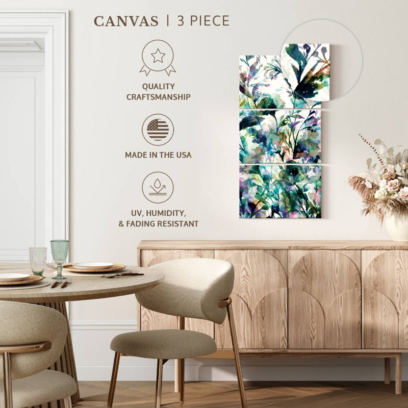 Panneau Transparent Garden II, H 44 po x l 21 po