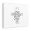 Patiently for the Lord Psalm 27:14 1 Piece Wrapped Canvas Wall Art-280670429