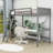 Gionny Twin Size Wood Loft Bed With Ladder-732768315