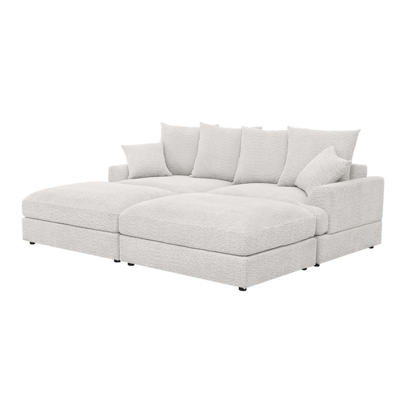 Canapé modulaire Arden Cloud, Beige